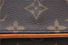 Authentic Louis Vuitton Monogram Pochette Twin PM Shoulder Bag M51854 LV J5366