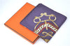 Authentic HERMES Carre 90 Scarf "BRIDE DE COUR" Silk Purple Box J5379