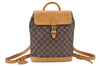 Authentic Louis Vuitton Damier Arlequin 100th anniversary N99038 Backpack J5387