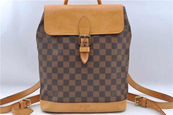 Authentic Louis Vuitton Damier Arlequin 100th anniversary N99038 Backpack J5387