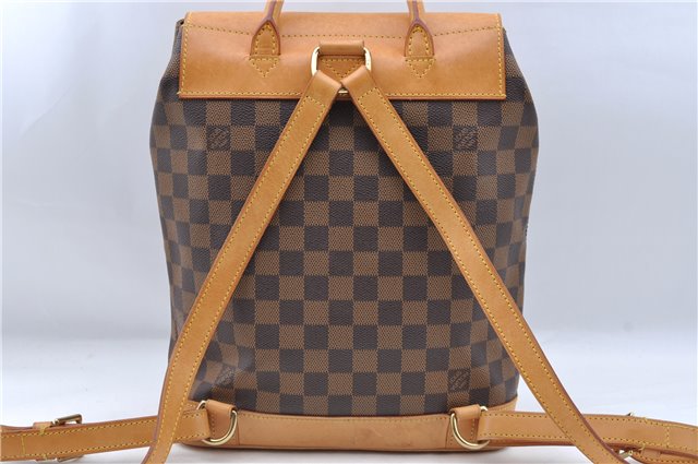 Authentic Louis Vuitton Damier Arlequin 100th anniversary N99038 Backpack J5387
