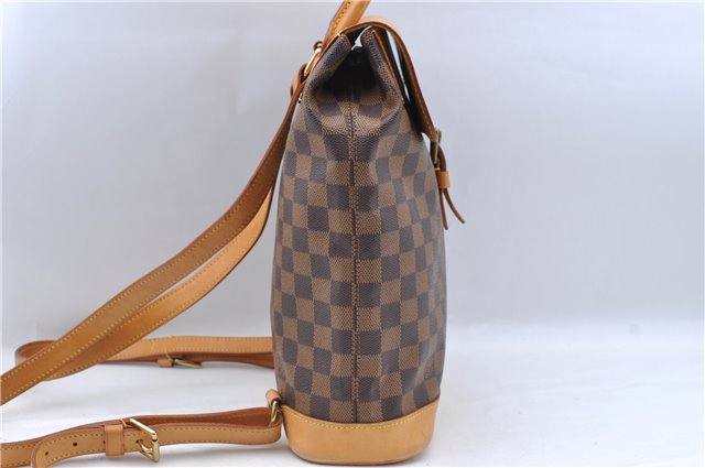 Authentic Louis Vuitton Damier Arlequin 100th anniversary N99038 Backpack J5387