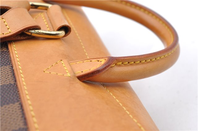 Authentic Louis Vuitton Damier Arlequin 100th anniversary N99038 Backpack J5387