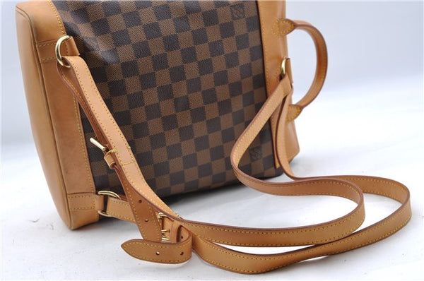 Authentic Louis Vuitton Damier Arlequin 100th anniversary N99038 Backpack J5387