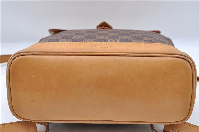 Authentic Louis Vuitton Damier Arlequin 100th anniversary N99038 Backpack J5387