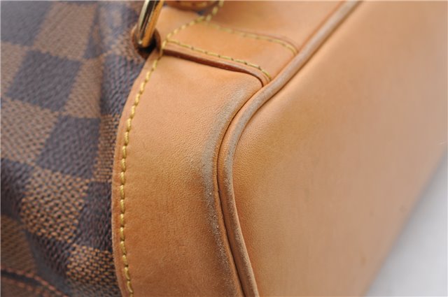 Authentic Louis Vuitton Damier Arlequin 100th anniversary N99038 Backpack J5387