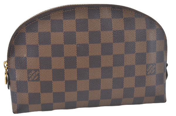 Authentic Louis Vuitton Damier Pochette Cosmetic GM Pouch N23345 LV J5402