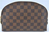 Authentic Louis Vuitton Damier Pochette Cosmetic GM Pouch N23345 LV J5402
