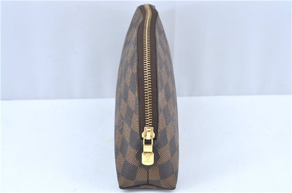 Authentic Louis Vuitton Damier Pochette Cosmetic GM Pouch N23345 LV J5402