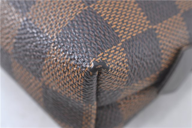 Authentic Louis Vuitton Damier Pochette Cosmetic GM Pouch N23345 LV J5402