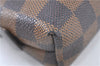 Authentic Louis Vuitton Damier Pochette Cosmetic GM Pouch N23345 LV J5402