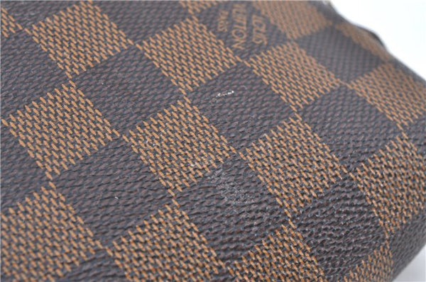 Authentic Louis Vuitton Damier Pochette Cosmetic GM Pouch N23345 LV J5402