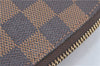 Authentic Louis Vuitton Damier Pochette Cosmetic GM Pouch N23345 LV J5402