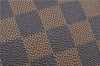 Authentic Louis Vuitton Damier Pochette Cosmetic GM Pouch N23345 LV J5402