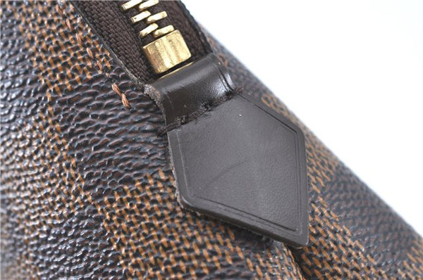 Authentic Louis Vuitton Damier Pochette Cosmetic GM Pouch N23345 LV J5402