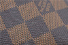 Authentic Louis Vuitton Damier Pochette Cosmetic GM Pouch N23345 LV J5402