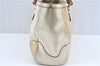 Authentic GUCCI Bamboo 2Way Shoulder Hand Bag Leathe 308360 Ivory J5410