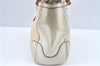 Authentic GUCCI Bamboo 2Way Shoulder Hand Bag Leathe 308360 Ivory J5410
