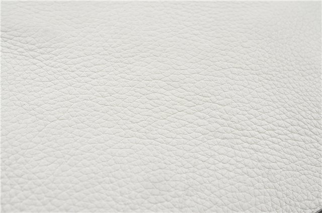 Authentic GUCCI Bamboo 2Way Shoulder Hand Bag Leathe 308360 Ivory J5410