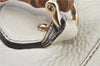 Authentic GUCCI Bamboo 2Way Shoulder Hand Bag Leathe 308360 Ivory J5410