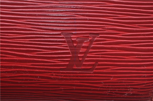 Authentic Louis Vuitton Epi Duplex Shoulder Tote Bag Red M52427 LV J5414