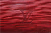 Authentic Louis Vuitton Epi Duplex Shoulder Tote Bag Red M52427 LV J5414