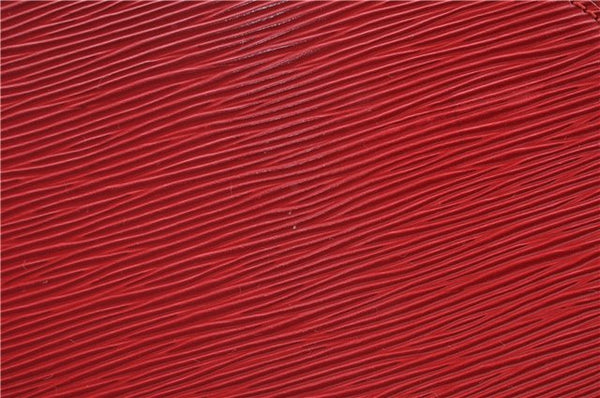 Authentic Louis Vuitton Epi Duplex Shoulder Tote Bag Red M52427 LV J5414