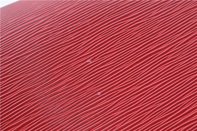 Authentic Louis Vuitton Epi Duplex Shoulder Tote Bag Red M52427 LV J5414