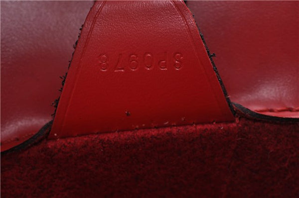 Authentic Louis Vuitton Epi Duplex Shoulder Tote Bag Red M52427 LV J5414