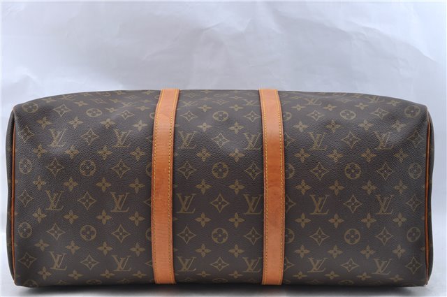 Authentic Louis Vuitton Monogram Keepall 50 Travel Boston Bag Old Model LV J5418