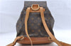 Authentic Louis Vuitton Monogram Montsouris MM Backpack M51136 LV J5439