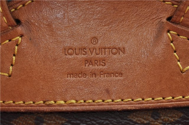 Authentic Louis Vuitton Monogram Montsouris MM Backpack M51136 LV J5439