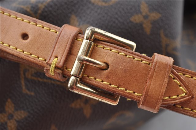 Authentic Louis Vuitton Monogram Montsouris MM Backpack M51136 LV J5439