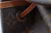 Authentic Louis Vuitton Monogram Montsouris MM Backpack M51136 LV J5439