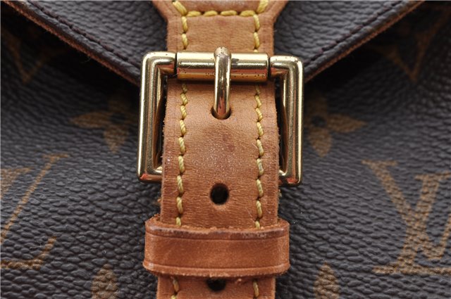 Authentic Louis Vuitton Monogram Montsouris MM Backpack M51136 LV J5439