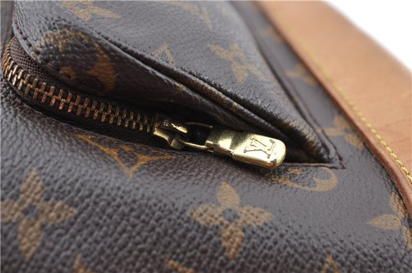 Authentic Louis Vuitton Monogram Montsouris MM Backpack M51136 LV J5439