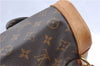 Authentic Louis Vuitton Monogram Montsouris MM Backpack M51136 LV J5439