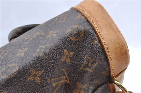 Authentic Louis Vuitton Monogram Montsouris MM Backpack M51136 LV J5439