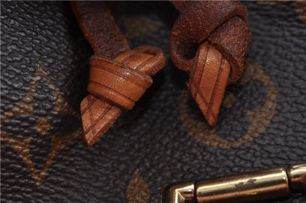 Authentic Louis Vuitton Monogram Montsouris MM Backpack M51136 LV J5439