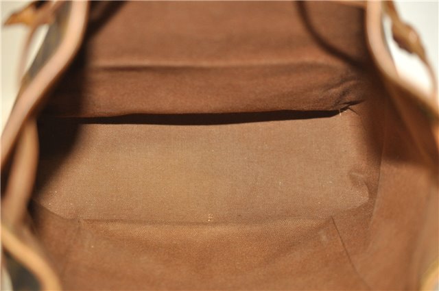 Authentic Louis Vuitton Monogram Montsouris MM Backpack M51136 LV J5439