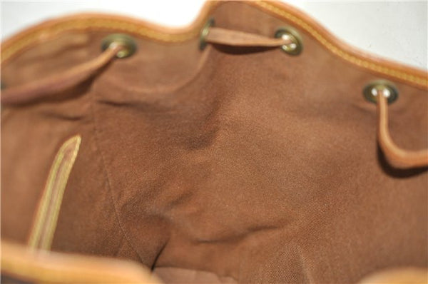 Authentic Louis Vuitton Monogram Montsouris MM Backpack M51136 LV J5439