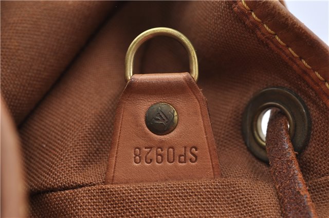 Authentic Louis Vuitton Monogram Montsouris MM Backpack M51136 LV J5439