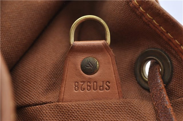 Authentic Louis Vuitton Monogram Montsouris MM Backpack M51136 LV J5439