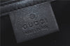 Authentic GUCCI Shoulder Tote Bag GG Canvas Leather 109141 Black J5442