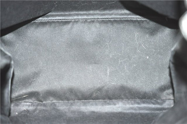 Authentic GUCCI Shoulder Tote Bag GG Canvas Leather 109141 Black J5442