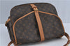 Authentic Louis Vuitton Monogram Saumur 35 Shoulder Cross Bag M42254 LV J5443