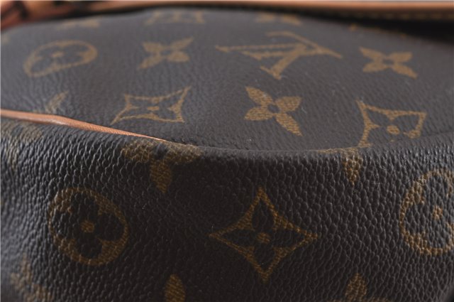 Authentic Louis Vuitton Monogram Saumur 35 Shoulder Cross Bag M42254 LV J5443