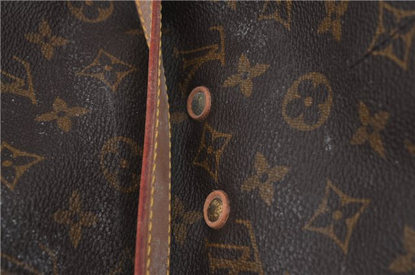 Authentic Louis Vuitton Monogram Saumur 35 Shoulder Cross Bag M42254 LV J5443