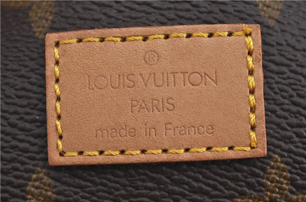 Authentic Louis Vuitton Monogram Saumur 35 Shoulder Cross Bag M42254 LV J5443