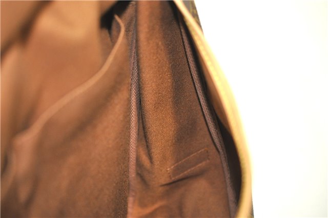 Authentic Louis Vuitton Monogram Saumur 35 Shoulder Cross Bag M42254 LV J5443